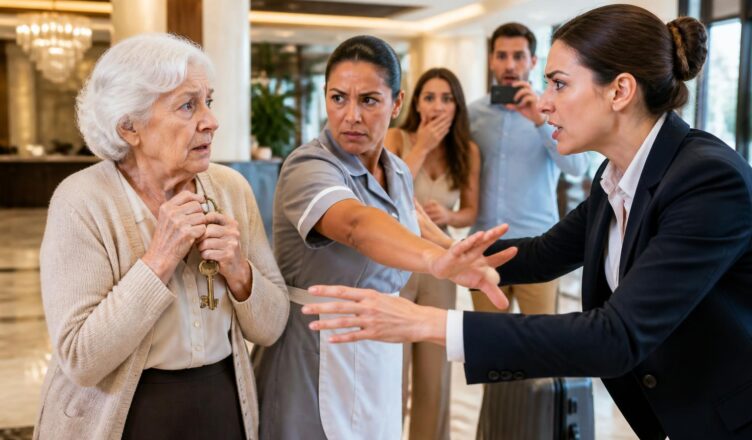 Nadie creyó a la anciana en el hotel, hasta que un viejo llavero expuso la traición más cruel