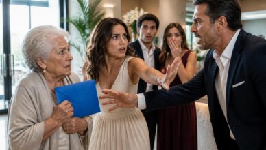 Acusada en público: el sobre azul y el secreto que casi destruye a una familia