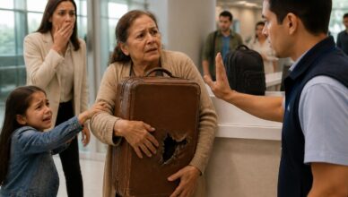Humillada en la estación: la maleta rota y la carta que nadie quiso leer