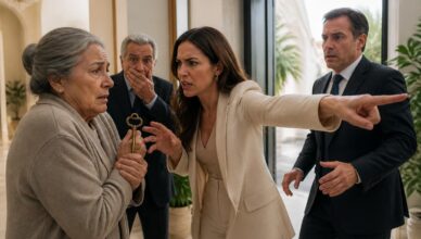 Acusada en la notaría: la mujer que perdió todo hasta que un testigo habló