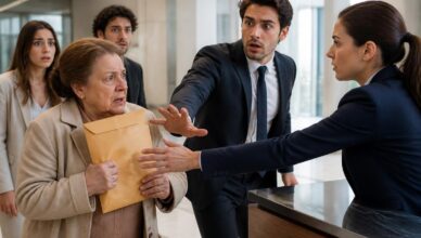 Humillan a una madre mayor en el juzgado, pero el sobre que intentó entregar esconde un secreto que lo cambia todo
