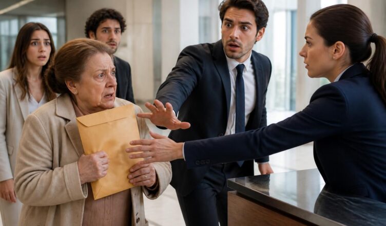 Humillan a una madre mayor en el juzgado, pero el sobre que intentó entregar esconde un secreto que lo cambia todo
