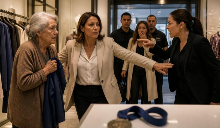 Denunciada en la tienda, defendida por una clienta desconocida: la verdad oculta sobre la anciana y el honor perdido