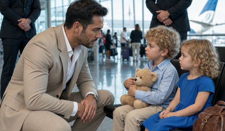 Storia completa: Due gemelli di cinque anni furono lasciati su una panchina all’aeroporto O’Hare, senza un bacio, senza un addio e senza che nessuno si voltasse indietro per vedere se stavano piangendo.