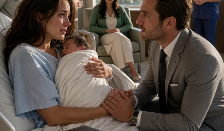Storia completa: «Due ore dopo la nascita del nostro bambino, guardai mio marito, aspettando che prendesse in braccio nostro figlio. Invece, si avvicinò e mi sussurrò:»