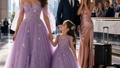 Storia completa: «Congratulazioni… Ora è tutto tuo.» Ho accompagnato personalmente le valigie di mio marito fino alla sua giovane stagista davanti a tutti in ufficio.