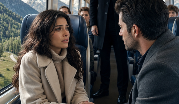 Una persona sconosciuta ha avuto la sua mano sul treno e sul rogó: “Sé mi esposo por las proximas 3 horas”… senza sapere che quella mente cambierà le tue vite.