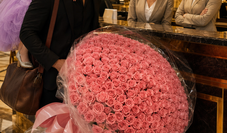 Parte 2: La receptionist ha dato un’occhiata alla mia giacca logora, a mia figlia di sei anni che dormiva e alle rose destinate a mia moglie defunta, poi mi ha detto di provare un motel economico.