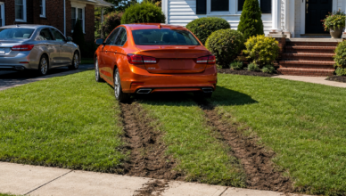 Parte completa: il mio vicino ha parcheggiato la sua auto sul mio prato – La sorpresa che lo aspettava la mattina successiva non ha avuto prezzo