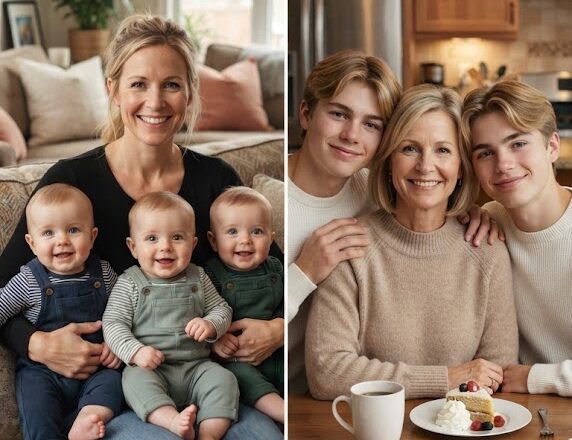 Per diciotto anni avevo creduto di aver perso uno dei miei tre figli. Poi, il giorno del loro compleanno, trovai una scatola davanti alla porta
